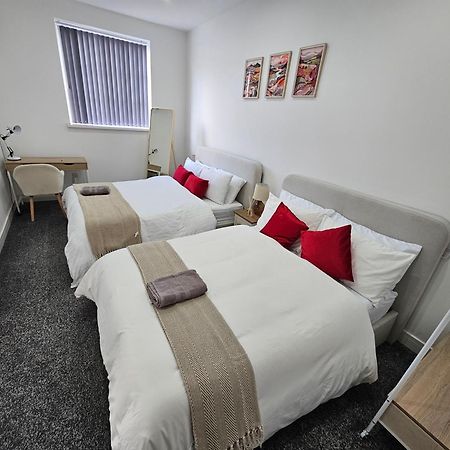 Stylish 1 Bed Apartment In Newly Refurbished Building W/ Parking & Wi-Fi Birmingham Exterior foto