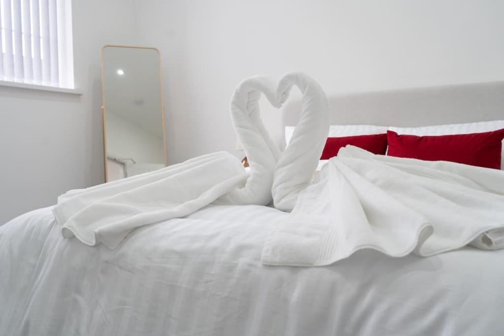 Stylish 1 Bed Apartment In Newly Refurbished Building W/ Parking & Wi-Fi Birmingham Exterior foto