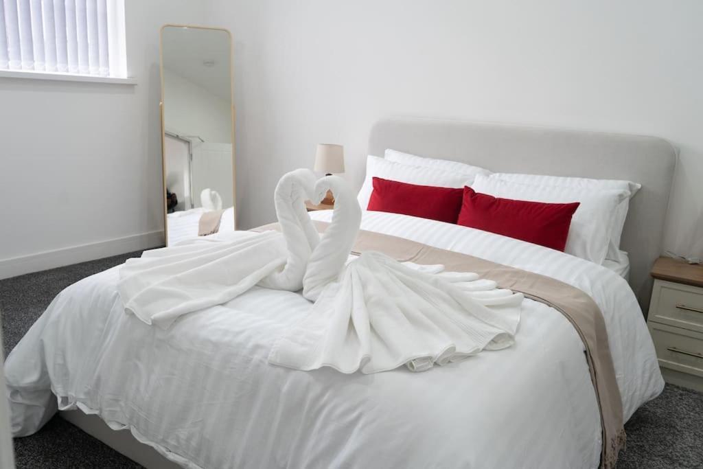 Stylish 1 Bed Apartment In Newly Refurbished Building W/ Parking & Wi-Fi Birmingham Exterior foto